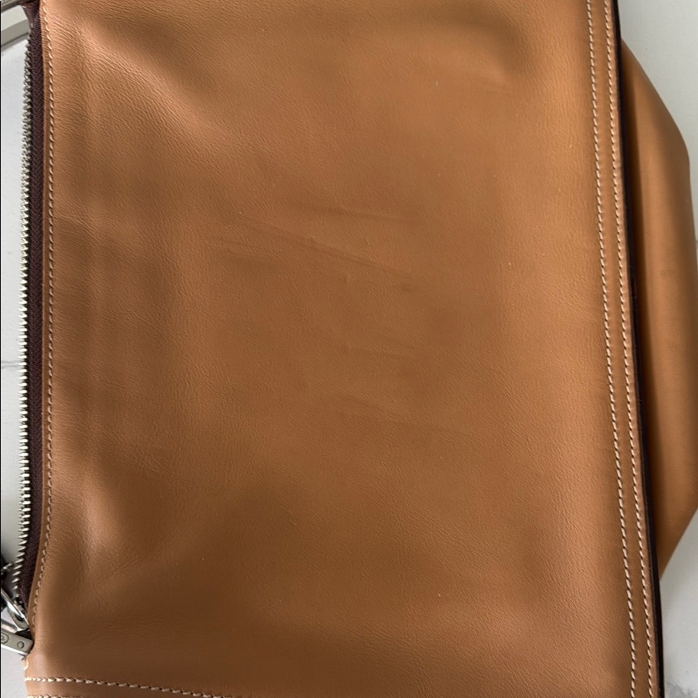 Vintage Coach Tan/Brown Leather Hand Bag - Picture 8 of 10